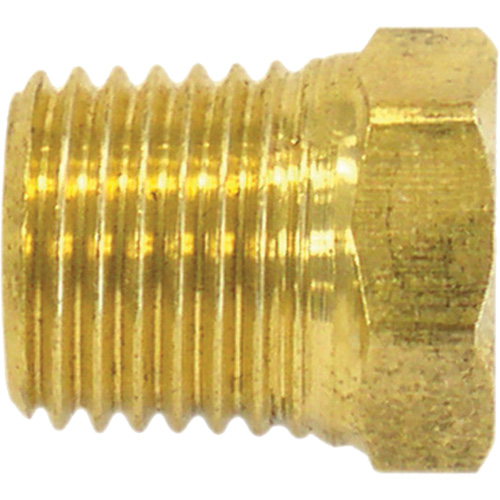 Bouchon de tuyau (t&ecirc;te hexagonale), 1/8" dia., Laiton Stor-it Systems