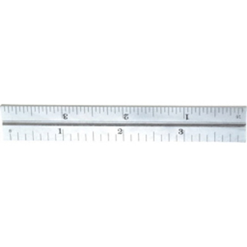 Junior Combination Squares, 4" L, 8/100" Graduations, Steel, Satin Stor-it Systems