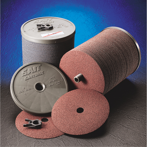 Meule &agrave; tronçonner haute vitesse pour le b&eacute;ton C24R, 14" x 1/8", Arbre de 1", Type 1, Carbure de silicium, 5400 Tr/min Stor-it Systems