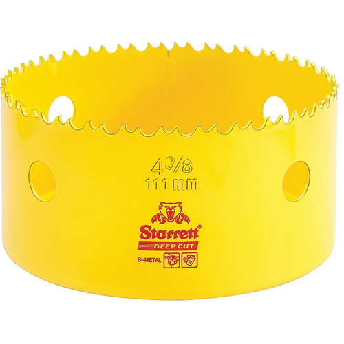 Bi-Metal Holesaw - 4-3/8", 4-3/8", 2" Depth of Cut, Bi-Metal Stor-it Systems