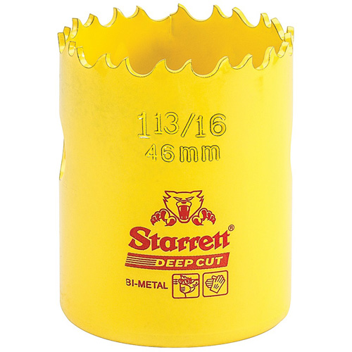 Bi-Metal Holesaw - 1-13/1, 1-13/16", 2" Depth of Cut, Bi-Metal Stor-it Systems