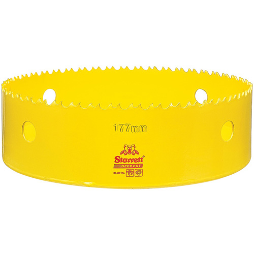 Bi-Metal Holesaw - 6-31/3, 6-31/32", 2" Depth of Cut, Bi-Metal Stor-it Systems