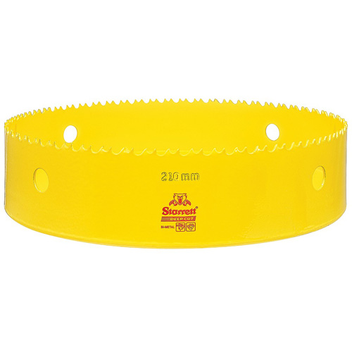 Bi-Metal Holesaw - 8-9/32, 8-9/32", 2" Depth of Cut, Bi-Metal Stor-it Systems