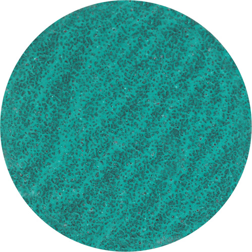 Lock Back Sanding Disc, 3" Dia., 36 Grit, Zirconium Stor-it Systems