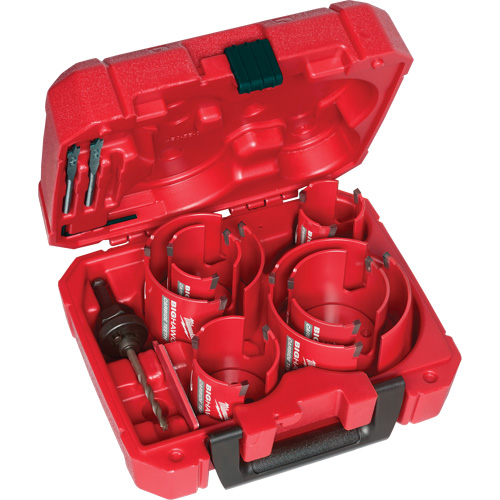 Big Hawg Hole Saw Set, 10 Pieces Stor-it Systems