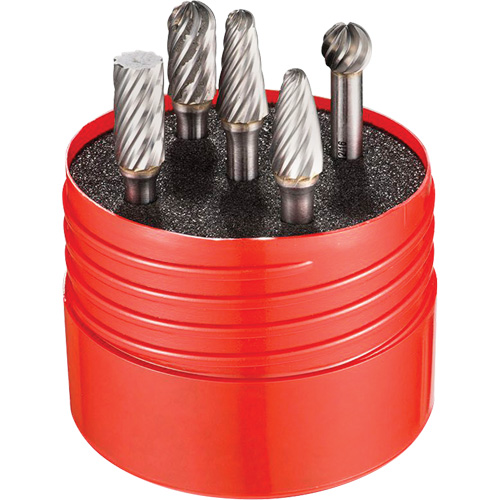 VA Cut Rotary Burr Set, 5 Pieces Stor-it Systems