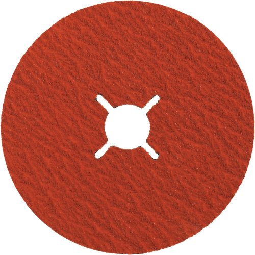 Disque en fibre Cerabond X, C&eacute;ramique, 24, 4-1/2" Dia x 7/8" Arbre Stor-it Systems