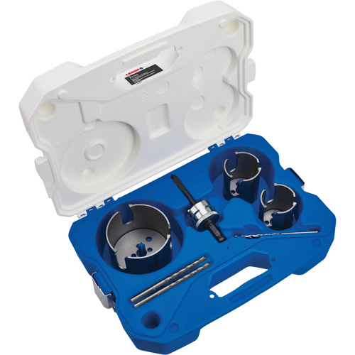 Multi-Materials Hole Saw Set, 7 Pieces Stor-it Systems