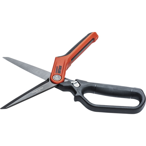 Heavy-Duty Tradesman Shears, 11", Single Ring Handle Stor-it Systems