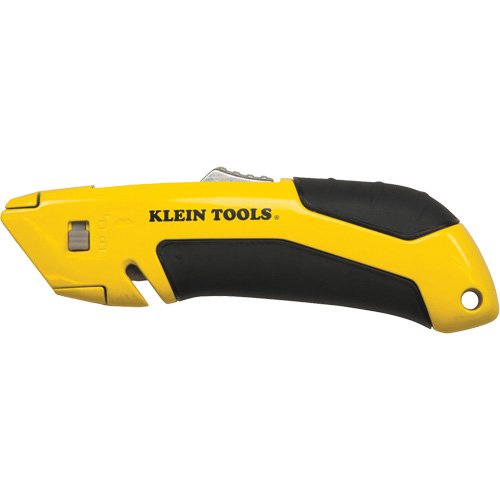 Self-Retracting Utility Knife, Steel, Cushion Handle Stor-it Systems