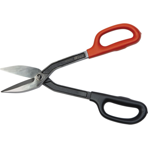 Tinner Snips, 2-3/4" Cut Length, Straight Cut Stor-it Systems