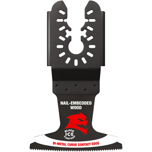 Lame oscillante Bi-Metal Demo Demon de taille universelle 2-1/2" pour bois avec clous Stor-it Systems