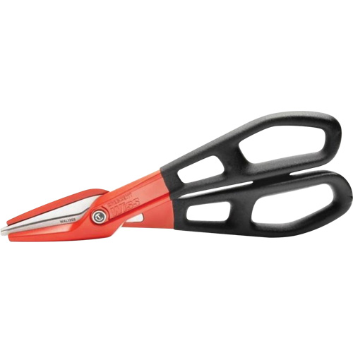 Cisaille d'&eacute;tain en aluminium dentel&eacute; de 13" avec poign&eacute;e tremp&eacute;e, Longueur de coupe de 3", Coupe Droit Stor-it Systems