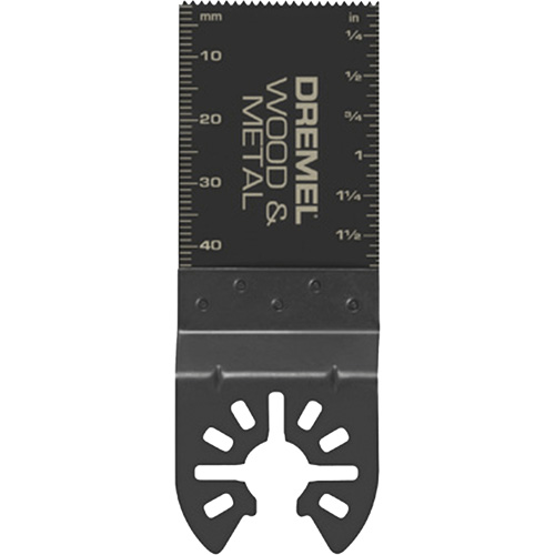 Lame universelle de 1-1/4" Quick-Fit Bim&eacute;tal/bois/cloison s&egrave;che pour outil polyvalent oscillant Stor-it Systems