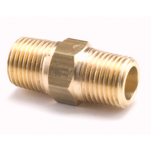 Mamelons de tuyau hexagonal, Laiton, 1/8", Standard Stor-it Systems