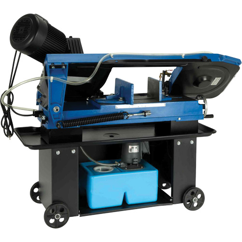 JHVG-712 Metal Bandsaw, Horizontal, 7" Round and 7" x 12" Rectangular Cutting Capacity Stor-it Systems