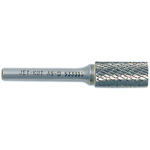 Fraise cylindrique JET-KUT, 1/4" Dia., 1/4" Tige, 5/8" Prof. de la coupe Stor-it Systems