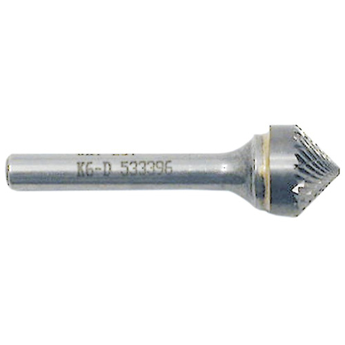Fraise conique pointue, 1/2" dia., 1/4" Tige, 1/4" Prof. de la coupe Stor-it Systems