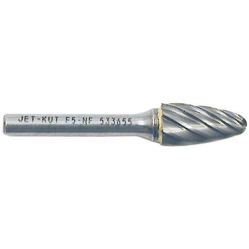 Fraise &agrave; bout rond F5-NF 1/4" pour aluminium/mat&eacute;riaux non ferreux, 1/2" dia. Stor-it Systems