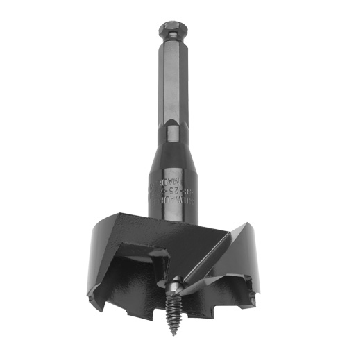 Foret standard &agrave; alimentation automatique, 2-9/16", Longeur de 3-5/8", Tige 7/16" hexagonal Stor-it Systems