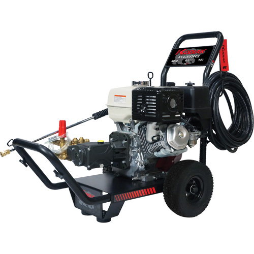 Heavy-Duty Professional Pressure Washers, Gasoline, 3500 PSI, 3.8 GPM Stor-it Systems