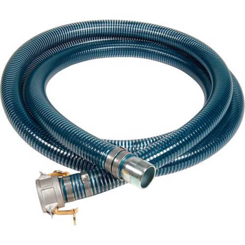 Tuyaux en PVC pour aspiration & &eacute;vacuation, 2-1/2" x 300" Stor-it Systems