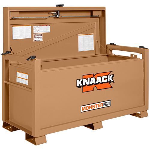 Monster Box Chest, 66" x 30" x 36", Steel, Beige Stor-it Systems