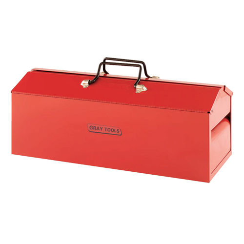 Tool Box, 8-13/20" D x 21-3/10" W x 9" H, Red Stor-it Systems
