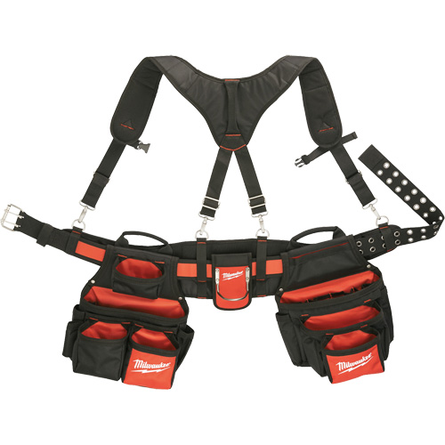 Ceinture de travail a/m&eacute;canisme de suspension pour entrepreneur, Nylon, Noir Stor-it Systems
