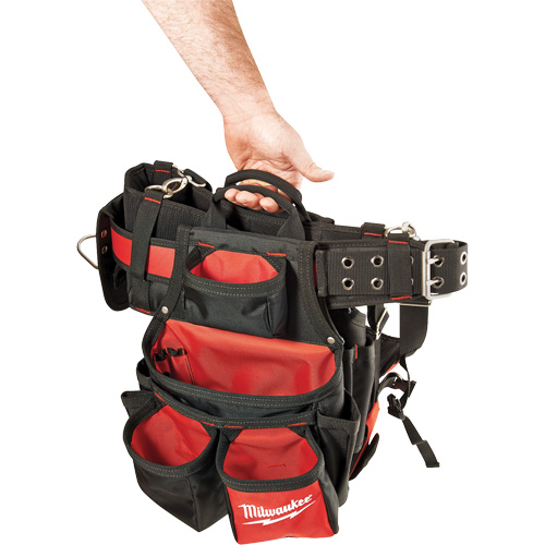 Ceinture de travail a/m&eacute;canisme de suspension pour entrepreneur, Nylon, Noir Stor-it Systems