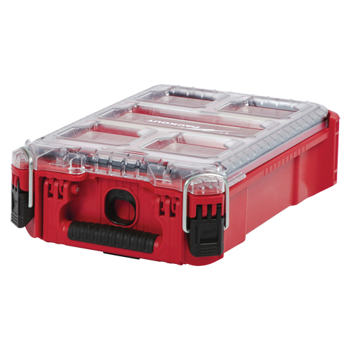 Packout Compact Organizer, 10" x 15" x 5", Black Stor-it Systems