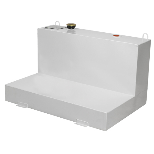 R&eacute;servoir de transfert pour carburant en acier, Acier, Capacit&eacute; 85 gal., Blanc Stor-it Systems