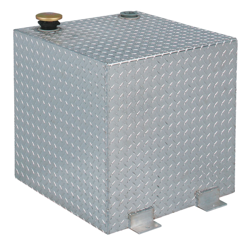 R&eacute;servoir de transfert pour carburant en aluminium, Aluminium, Capacit&eacute; 50 gal., Argent Stor-it Systems