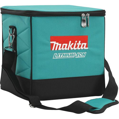 LXT Combo Kit Tool Bag, Nylon, 2 Pockets, Black/Blue Stor-it Systems