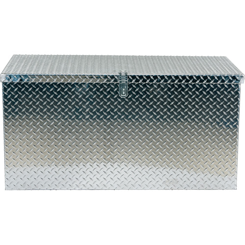 Boîte &agrave; outils portative en t&ocirc;le larm&eacute;e d'aluminium, 25-1/16" P x 49-1/4" la x 24" h, Argent Stor-it Systems