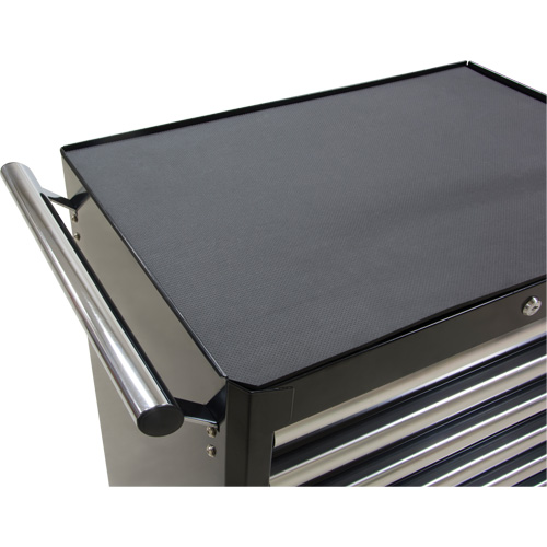 Chariot &agrave; outils industriel, 7 tiroirs, 27" la x 18-3/4" p x 39" h, Noir Stor-it Systems