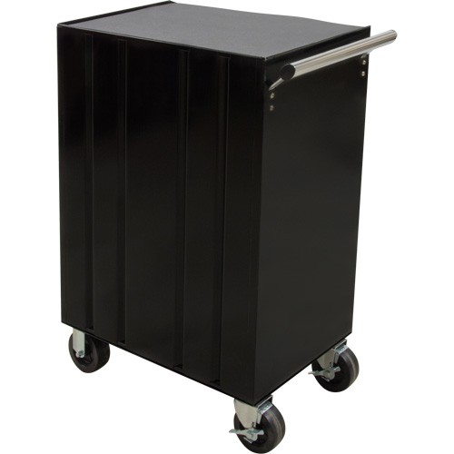Chariot &agrave; outils industriel, 7 tiroirs, 27" la x 18-3/4" p x 39" h, Noir Stor-it Systems