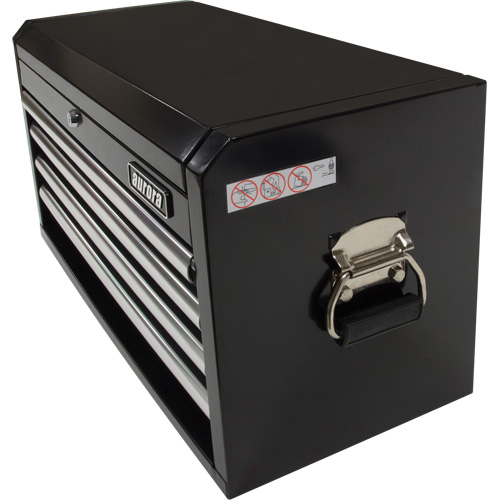 Industrial Tool Chest, 26" W, 4 Drawers, Black Stor-it Systems