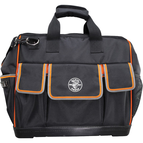 Sac &agrave; outils avec grande ouverture Tradesman Pro, Nylon balistique, 42 pochettes, Noir Stor-it Systems