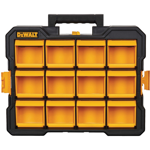 Organisateur Flip-Bin, 3-7/8" la x 17-3/4" p x 13-7/8" h, Noir/Jaune Stor-it Systems
