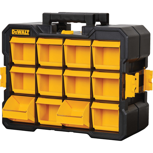 Organisateur Flip-Bin, 3-7/8" la x 17-3/4" p x 13-7/8" h, Noir/Jaune Stor-it Systems