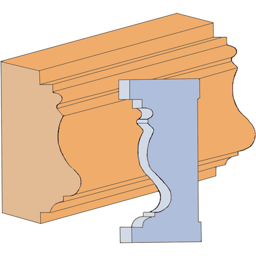 Fancy Casing Moulding Cutter Set Stor-it Systems