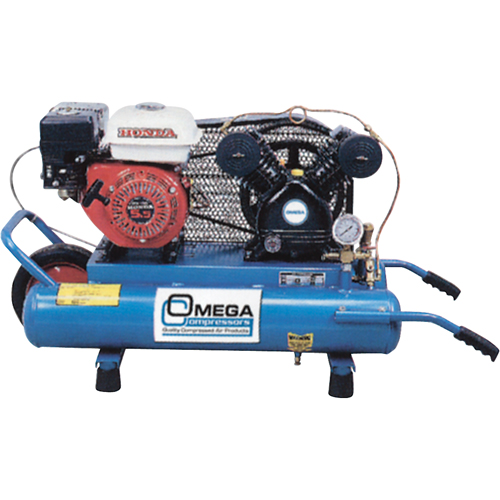 Compresseurs d'air s&eacute;rie entrepreneur, Essence, 6,6 gal. (8 gal. US), 125 PSI Stor-it Systems