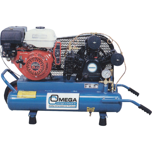 Contractor Series Air Compressors, Gas, 6.6 Gal. (8 US Gal), 175 PSI Stor-it Systems