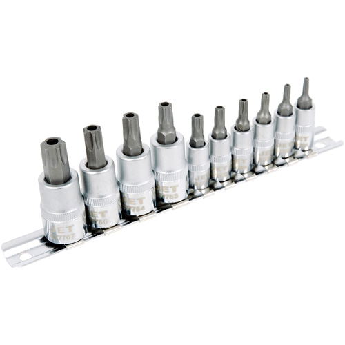 Jeu de douilles antiviol TORX 1/4" & 3/8" SS1438-10TB 10 mcx Stor-it Systems