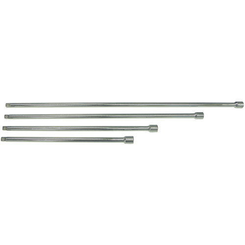 Jeu de barres rallonges SE12-4S, Prise de 1/2", Fini Chrome, 4 M Stor-it Systems