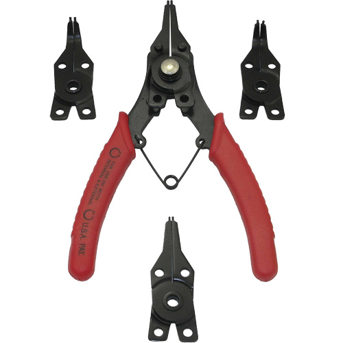 SRP-1S Convertible Snap Ring Plier Set, 5 Pieces Stor-it Systems