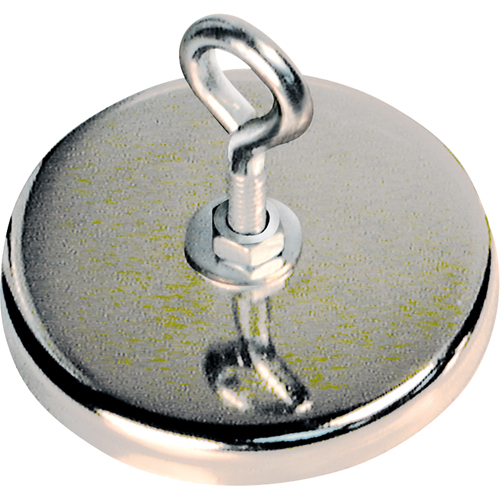 Aimants ronds &agrave; profil bas, dia. 3-3/16", Force de 140 lb Stor-it Systems