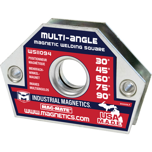 &eacute;querres de soudage magn&eacute;tiques, 4-3/8" lo x 3/4" la x 3" h, 55 lb Stor-it Systems