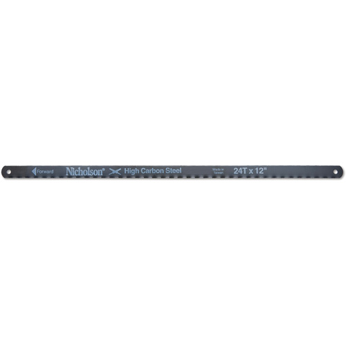 Lame de scie &agrave; m&eacute;taux incassable de rechange, Carbone, 10" lo, 18 dents par pouce Stor-it Systems